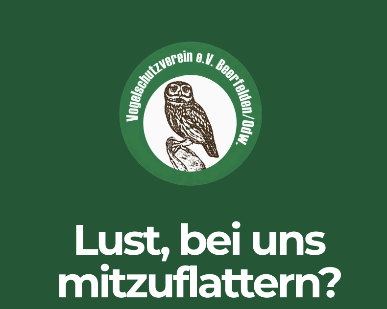 Mitglied werden im Vogelschutzverein Beerfelden